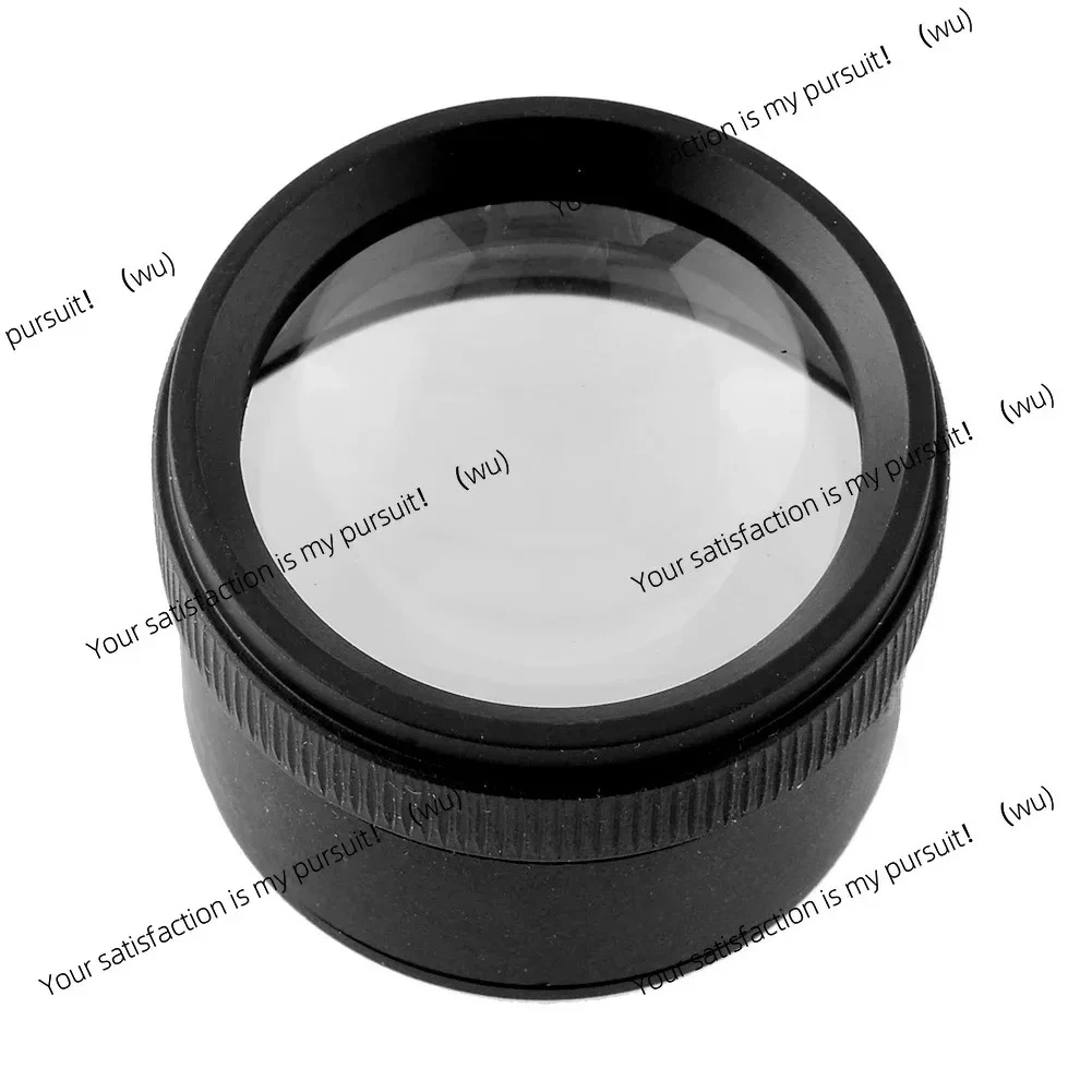 2pcs 30X 36mm LED lighting jewelry magnifying glass for coins, stamps, jewelry detection view 4