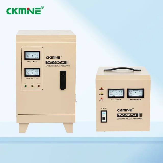 CKMINE SVC Auto Voltage Transformer Converter Regulator Step Up Down 150-250V AC 1KVA 1000W Single Phase Power Stabilizer