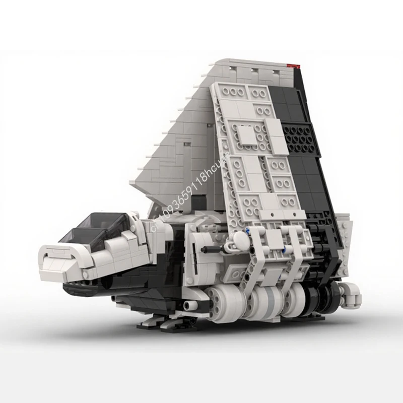 996 elementów MOC ISB Shuttle Star Battle Model Klocki Konstrukcyjne Architektura Modularne Zabawki Edukacyjne dla Dzieci DIY Prezenty Świąteczne