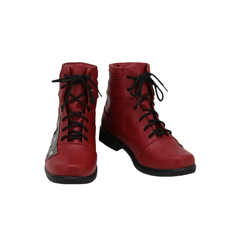 Game Final Fantasy 7 Tifa Cosplay Shoes Boots Props Halloween Party Role Play Custom Made Aksesori