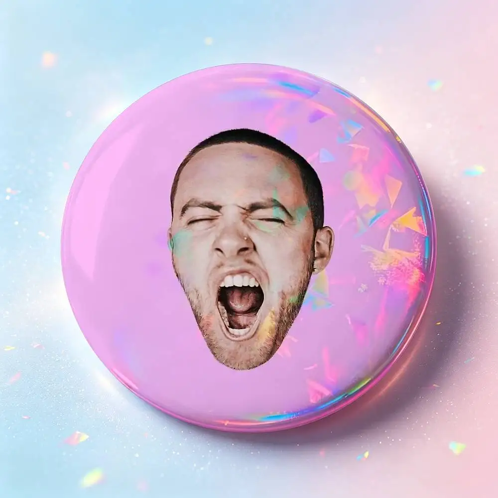 M-Mac m-miller Badges 25 32 44 58 75 mm Round Customizable Wholesale Fan goods Self-made fan freebies