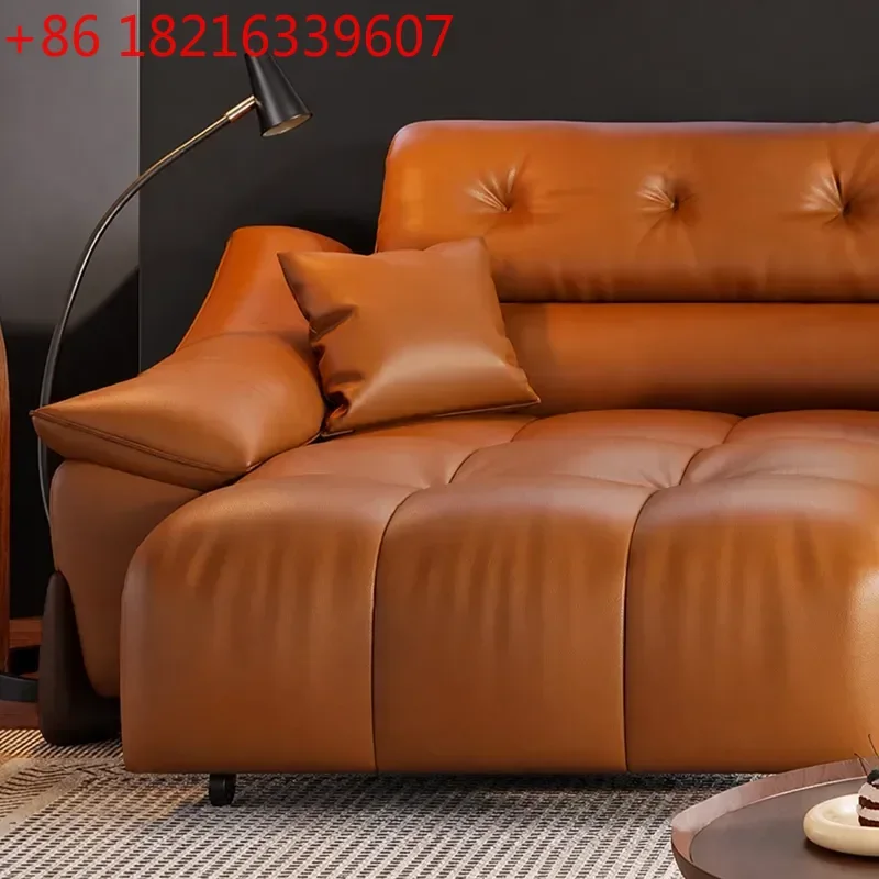 YAO Modern Simple Master Bedroom Marriage Bed Intelligent Massage Leather Tatami Multi Function Double Storage Bed