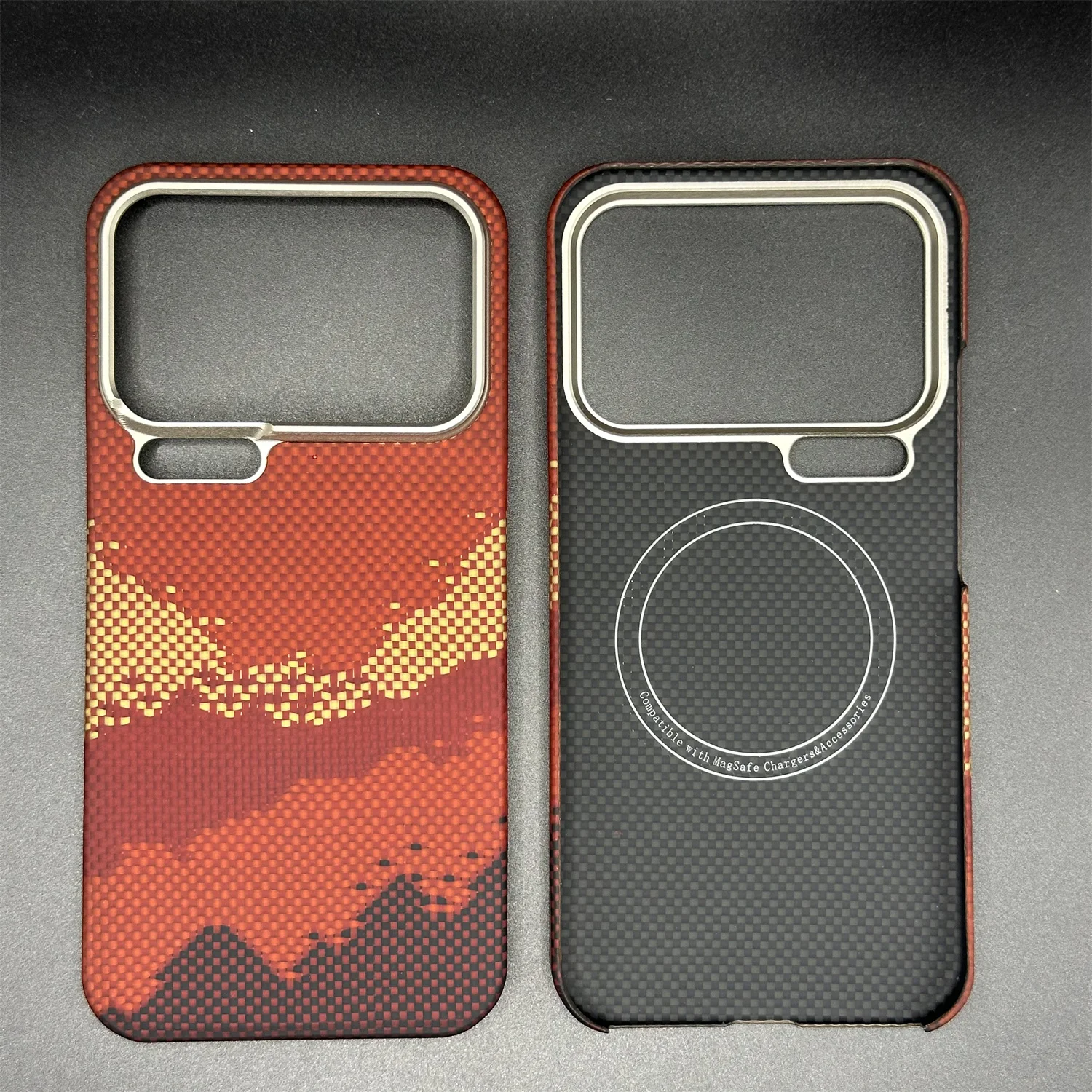

Роскошный ультратонкий чехол Magsafe из настоящего углеродного волокна для Xiaomi 17 Pro Max 17 Pro Mi 17, арамидный кевларовый чехол для беспроводной зарядки Funda