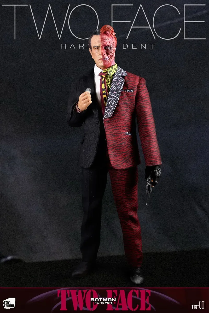 In Stock Toyztrubostudio 1/6  Tts-001 Two-face Action Figure Collection Model Toy Gift