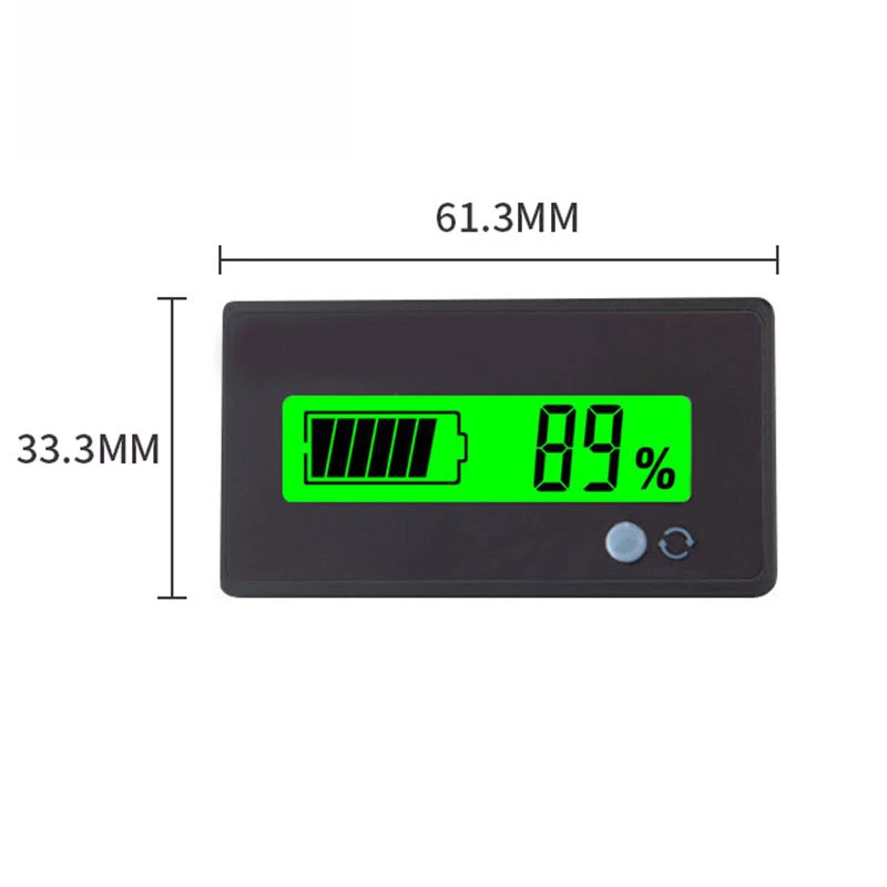 مؤشر مستوى البطارية 12-72 فولت GY-6D وحدة ليثيوم أيون Pb-قابلة للتحويل