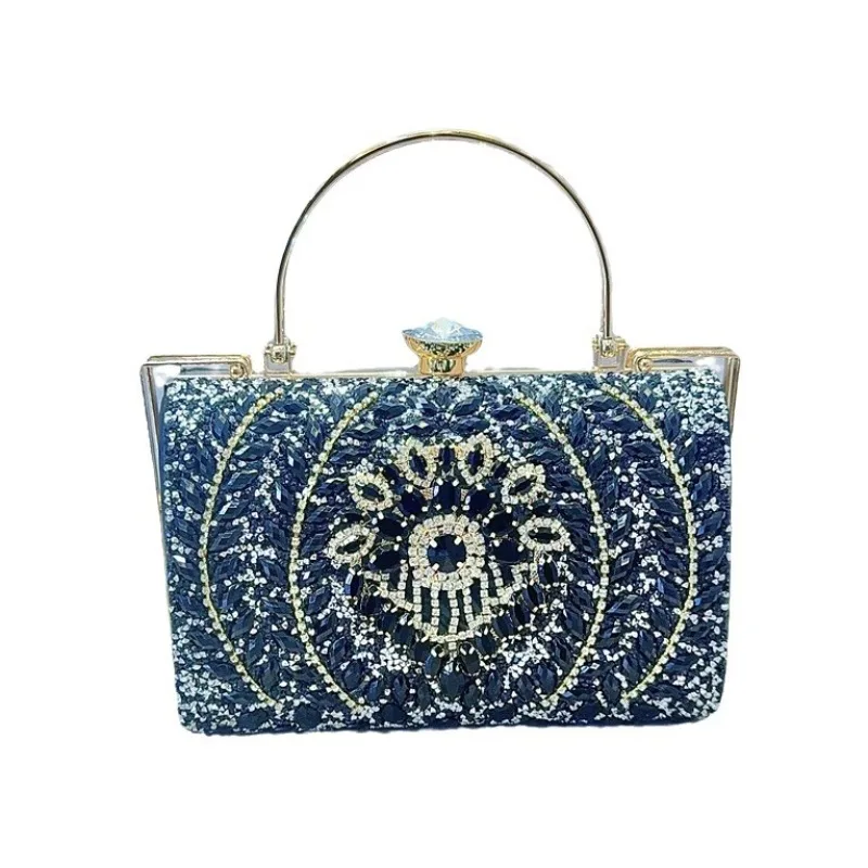 

Изысканный клатч с бриллиантами для ужина, женская сумка со стразами, банкетная сумка знаменитостей, косая сумка, женская косметичка-органайзер