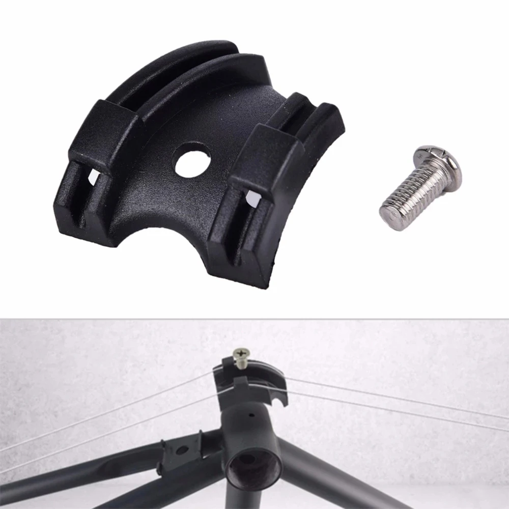 

Black Bicycle Housing Road Bike With Screws Anti-friction Bottom Bracket Shifter Cable Guide Bike Cable Guide Bike Cable Holder