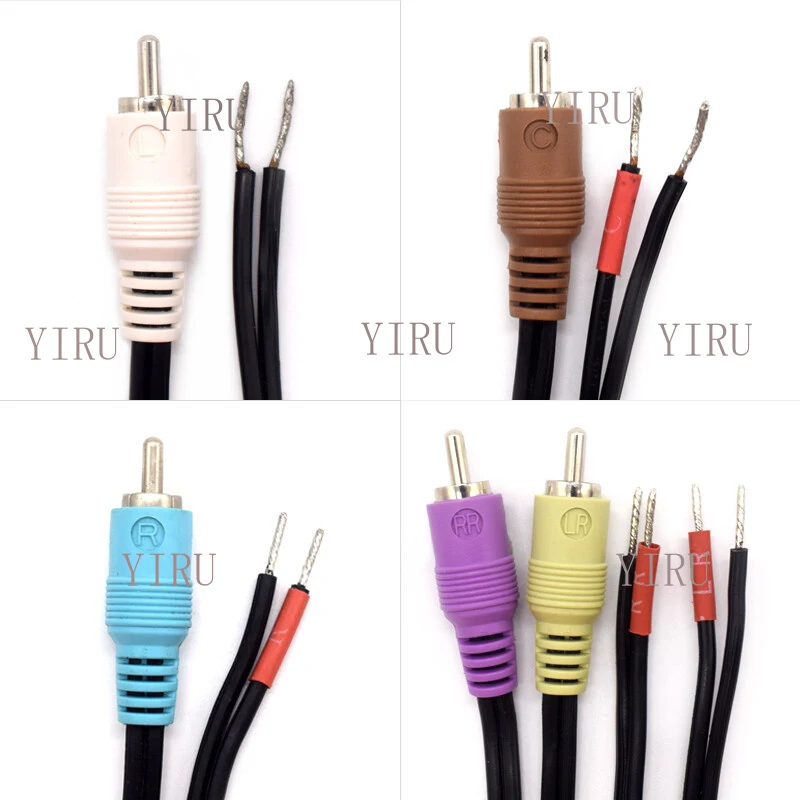 

L+ for Bose-Lifestyle 20/35/40/48 RCA bare front rear right left cable wire