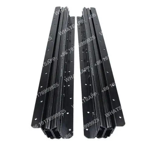 Undermount Heavy Modern Kitchen Dining Drawer Slides Rail Bottom Mounted Full Extension Runners Hidden Glides Steel