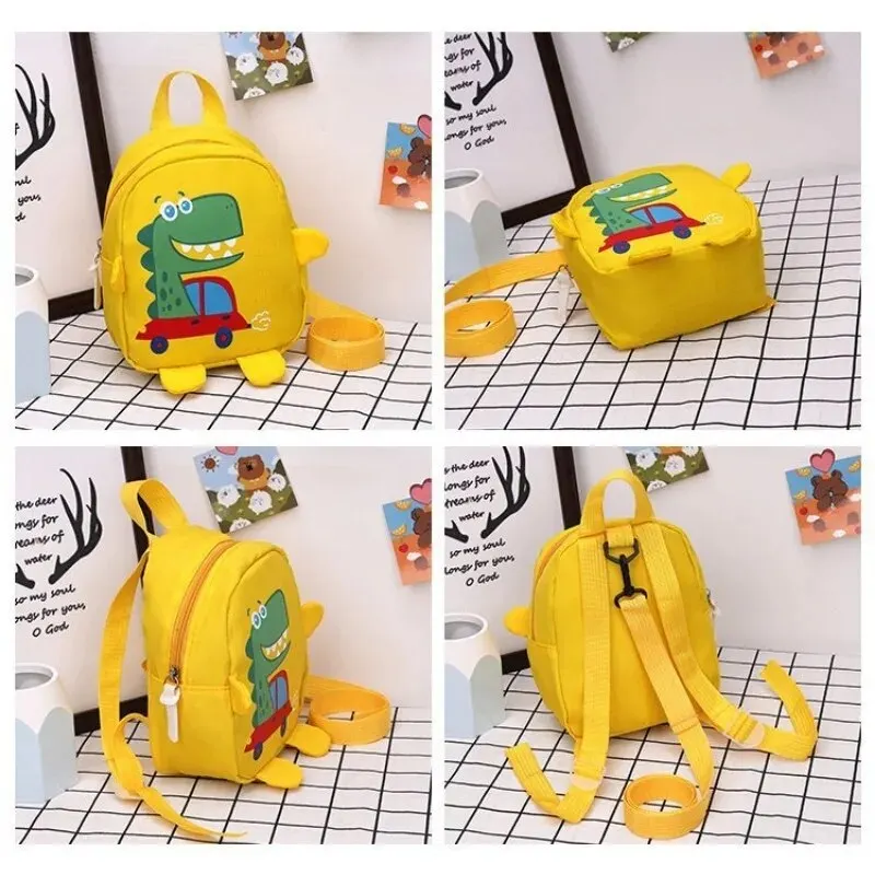 1 PCS Kids Cartoon Mini Dinosaur Backpack Anti Lost Bag Kindergarten School Bag Backpack image 6