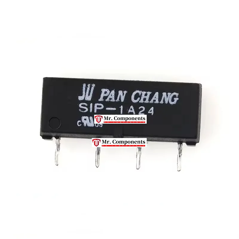 1PCS 4-pin miniature reed switch relay SIP-1A05 SIP-1A12 SIP-1A24 12VDC SS1A24 New In stock