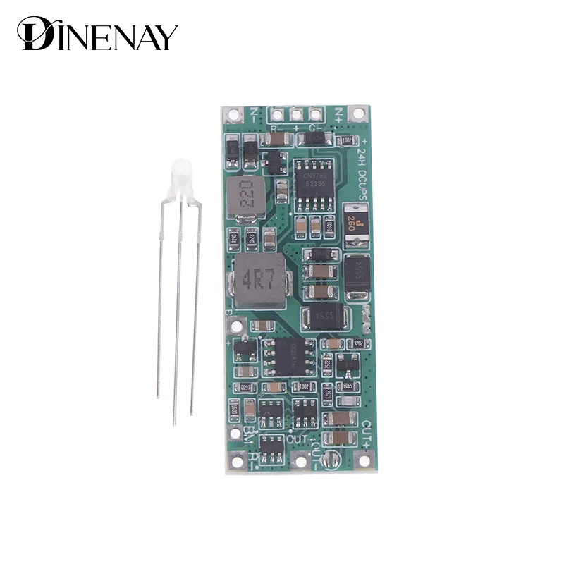 2S DC 12V/15V 24W 1A UPS Netzteil Modul Unterbrechungsfreie Power Control Board 2S V4.0CN Lade Step Up Schutz Modul