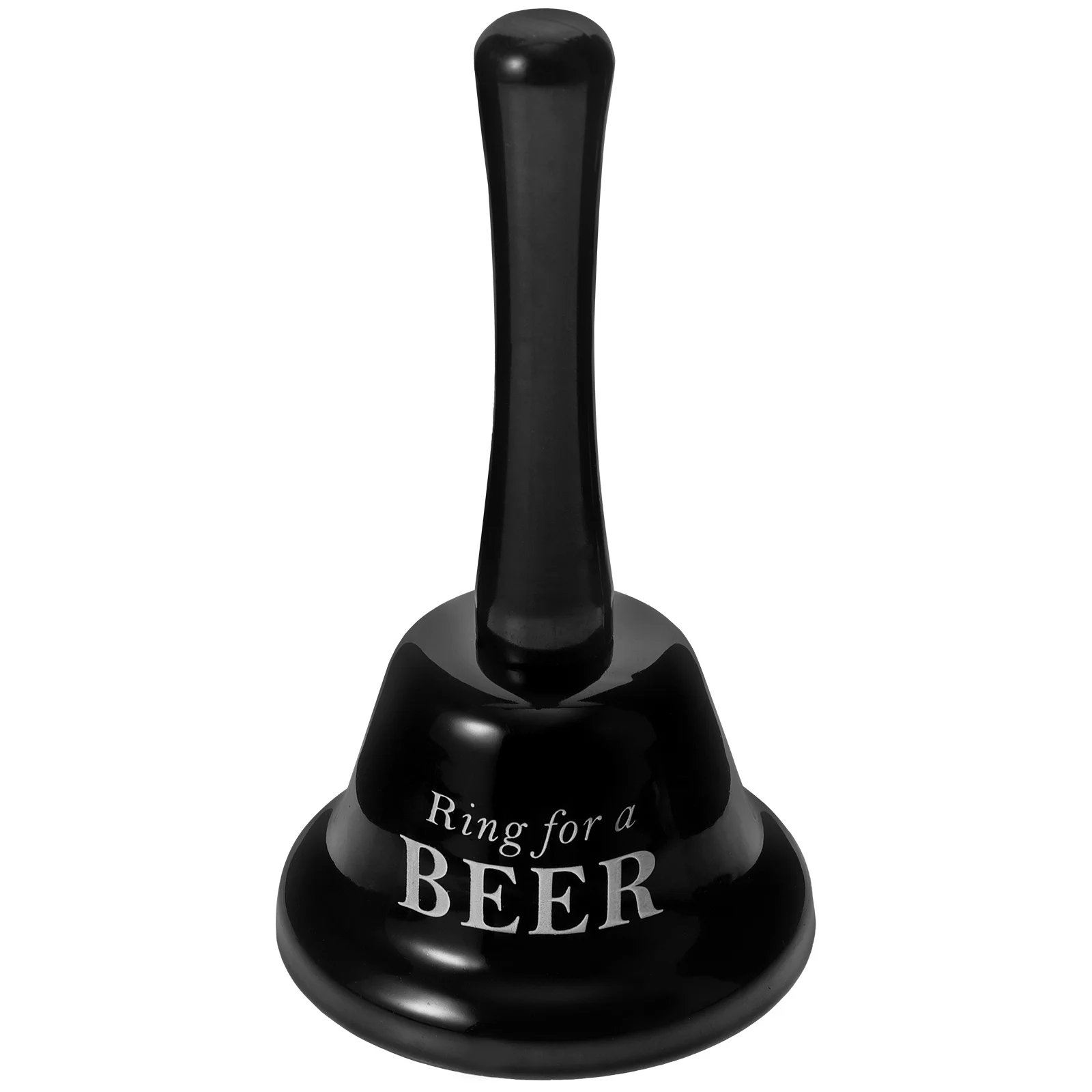 Alphabet Hand Bell Held Cafe Service Ringing Sled Decor Bar Metal Material Bachelor Party Crisp Sound