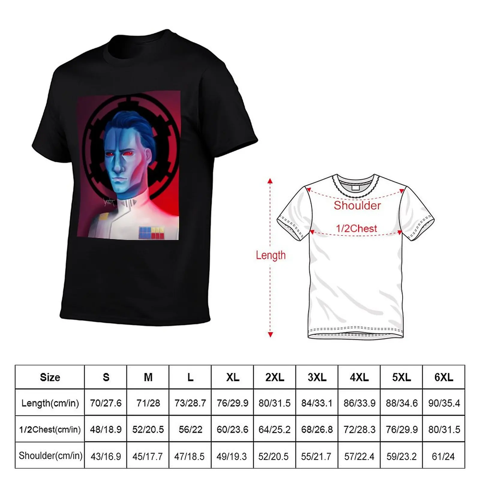 Admiral shirts t man summer funny Thrawn designer t T-Shirt for shirt man shirts t graphic Grand