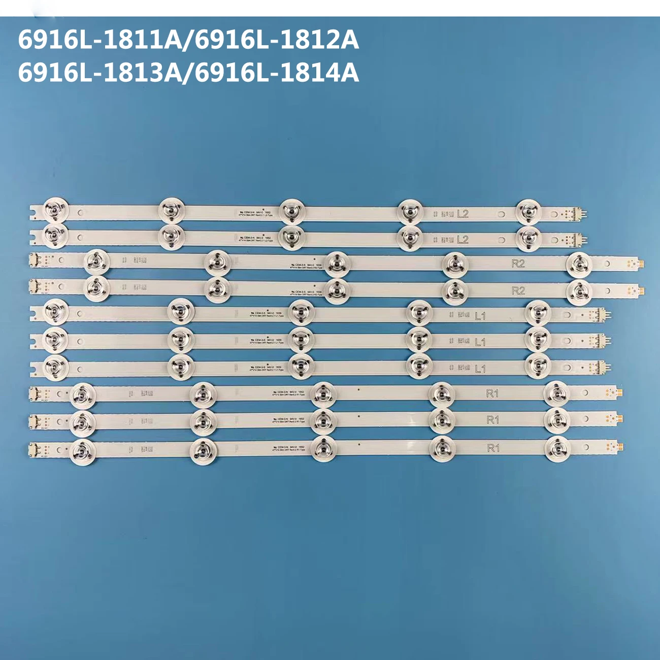 LED Backlight strip 10 lamp For LG 47