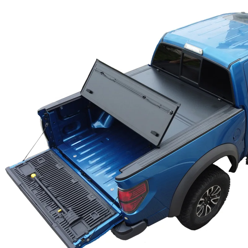 

Индивидуальный жесткий трехсекционный чехол-крышка кузова для грузовиков 2022 Toyota Hilux, Ford F-150, Ranger, Nissan