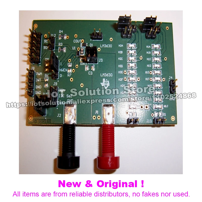 LM3630EVM High-Efficiency Dual-String White LED Driver Evaluation Module