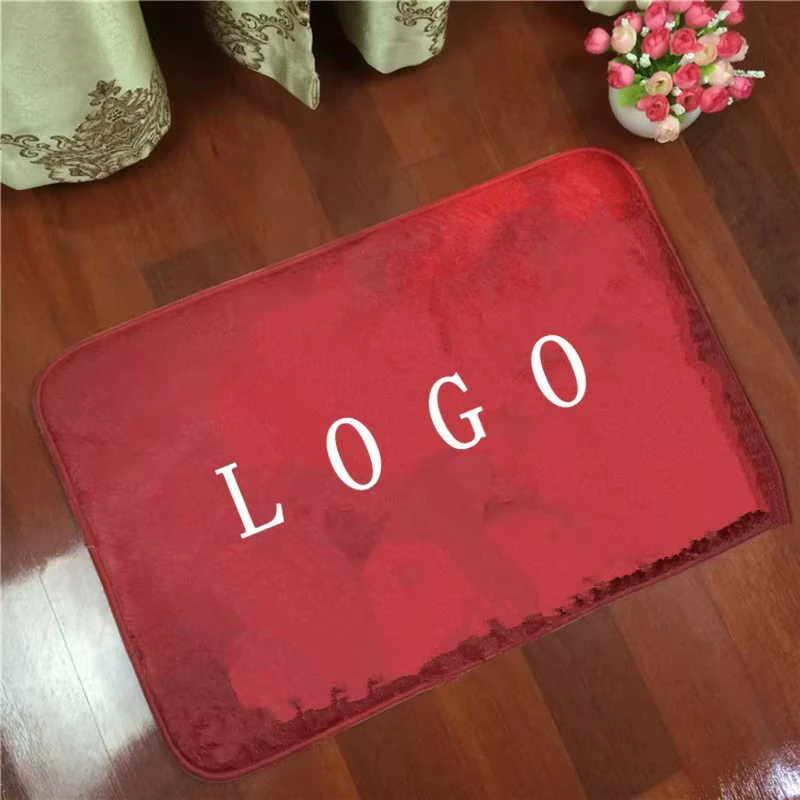 VIKAMA Ultra-Fine Sand Carpet With Letter Patterns Soft For Living Room Bedroom Entrance And Door Area Floor Mat Home Decoration