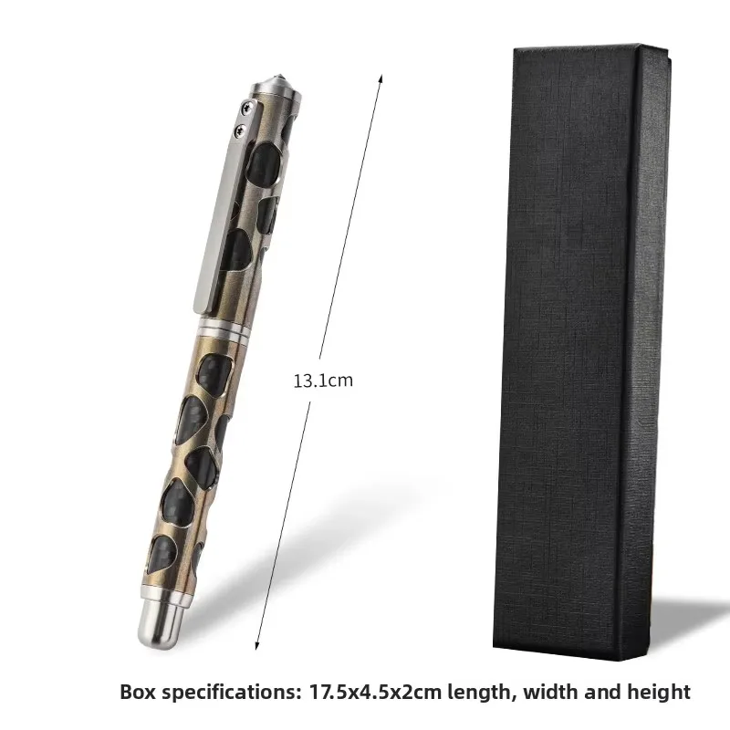 Titanium Alloy Multi‑Function Tactical Pen Tungsten Steel Tip Self‑Defense EDC Tool for Camping Hiking Outdoor Men Gift - view 2