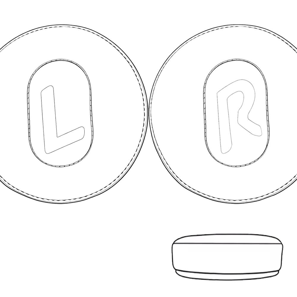 Replacement Ear Pads for Fostex T-X0 X2 T20RP-mk3 T40RP-mk3 T50RP-mk3 T40 Parts Leather Cushion Velvet Earmuff Headset