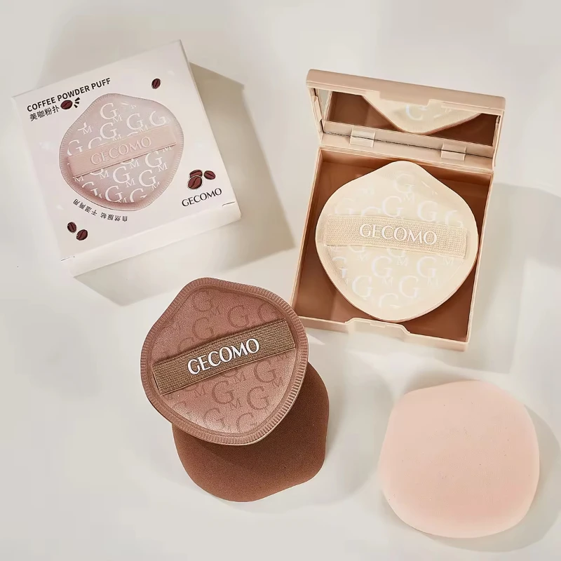 Gecomo อุปกรณ์แต่งหน้า พัฟแป้งเนื้อละเอียดและนุ่ม