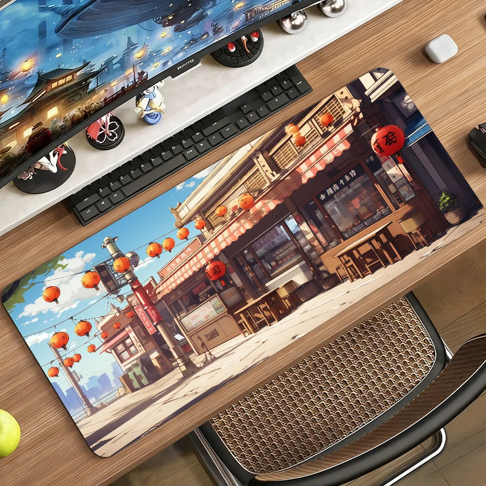 Aesthetics Mouse Pad Non-slip Rubber Computer Mat Gamer Balance Decoracion Deskmat Laptop Office Large
