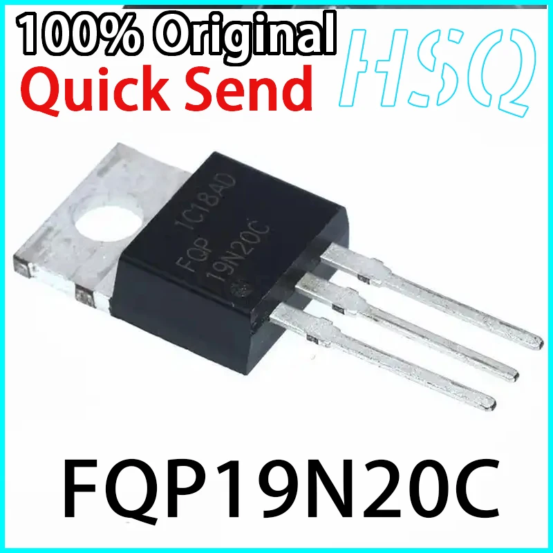 5PCS FQP19N20C 19A/200V N-channel Field-effect Transistor TO-220 Brand New Original 19N20C