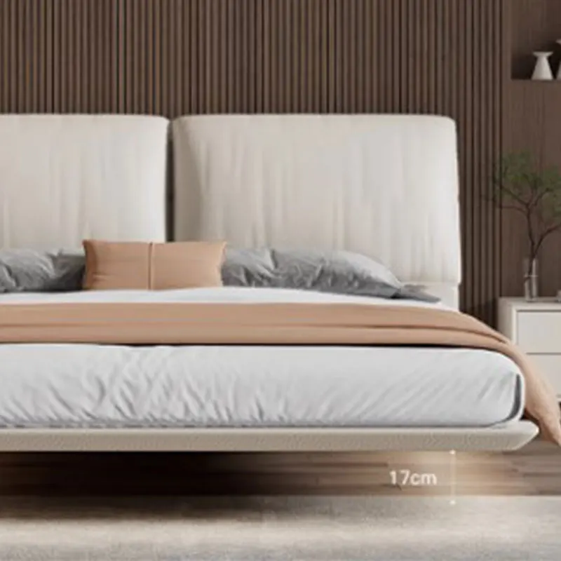 Luxury Headboard Double Bed Wooden Nordic Living Room Frame Double Bed Hotel Modern Letto Matrimoniale Bedroom Furniture