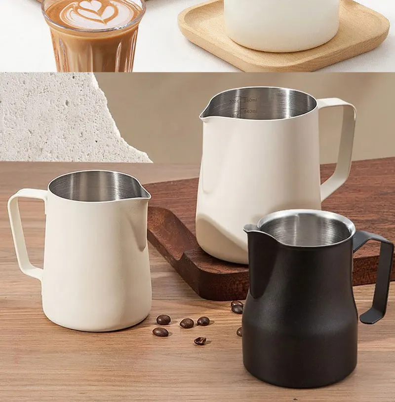 Waage aus Edelstahl 304, Mund, Latte, Dampf, Kaffee, Milch, Blase, Topf, Schlagzylinder, Kran, Farbprozess, Küche, Café, Zubehör – Detail 4