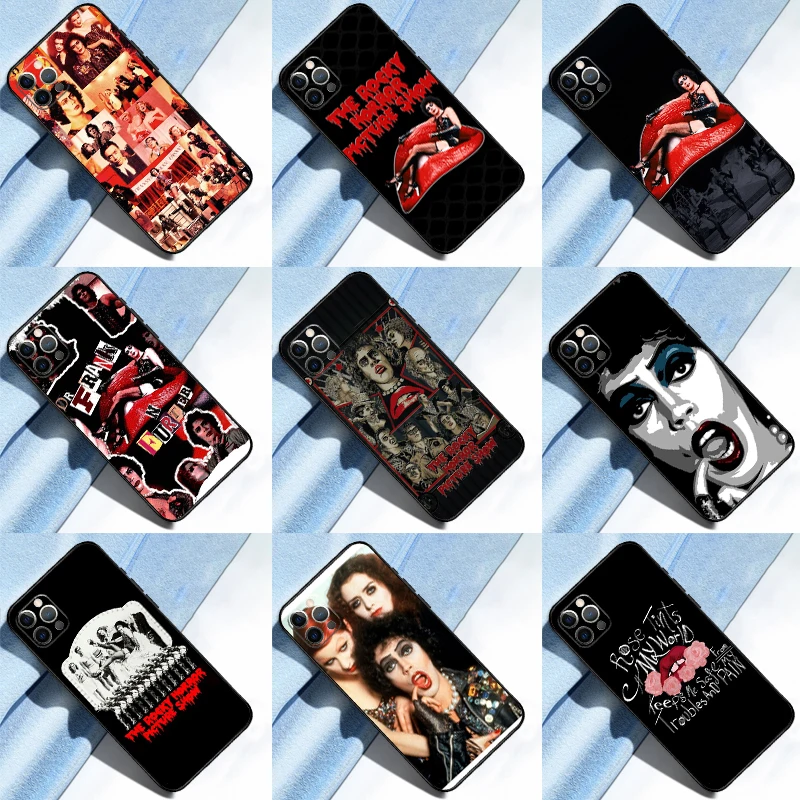 The Rocky Horror Picture Show Case For iPhone 11 12 13 14 15 16 Pro Max XS XR X Plus 12 13 Mini Bumper Cover Capa