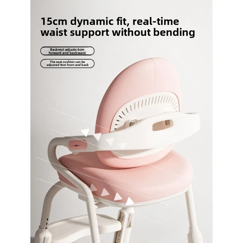Children's study chair, adjustable lifting desk for primary school students, special chair for writing