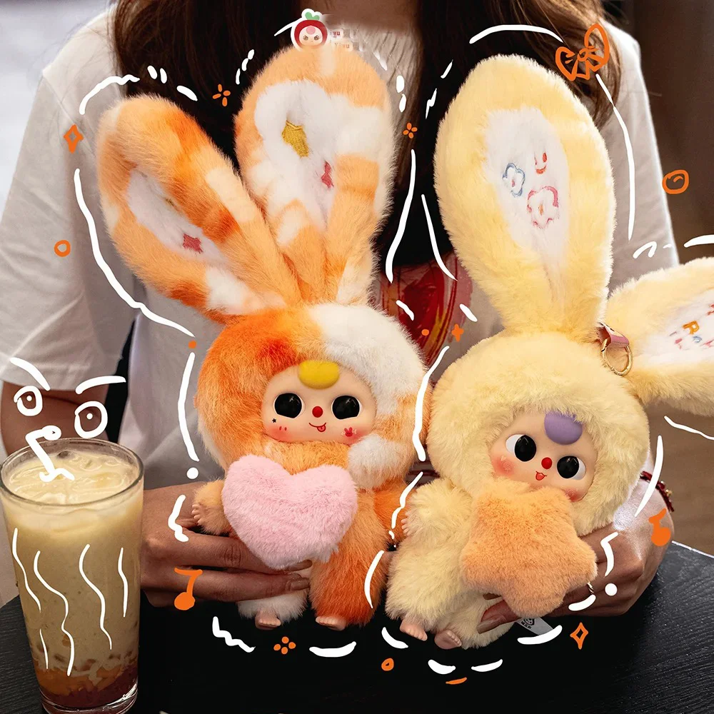 

Baby Three Lilyrabbit Town Third Generation Series Blind Box Cartoon Rabbits Guess Bag Dolls Decor Collect Toys Adult Kids Gift
