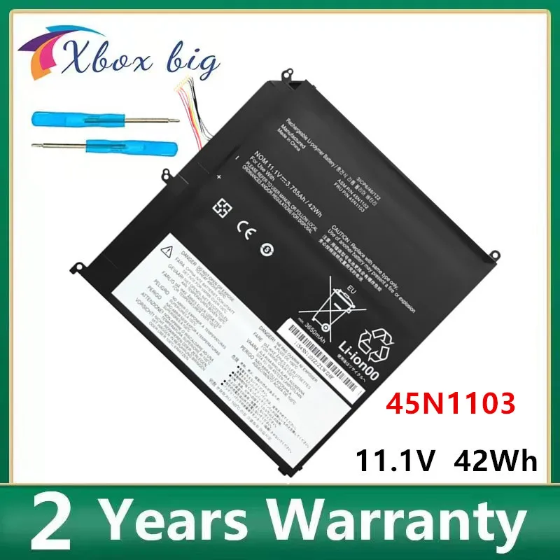 

45N1103 Laptop Battery For Lenovo ThinkPad X1 helix 45N1102 11.1V 3650mAh