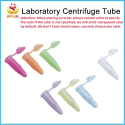 IKEME 500pcs 1.5ml 2ml Pcr Micro Centrifuge Tube 0.5ml 1000pcs Transparent Test Tube Laboratory Centrifuge Tubes With Scale