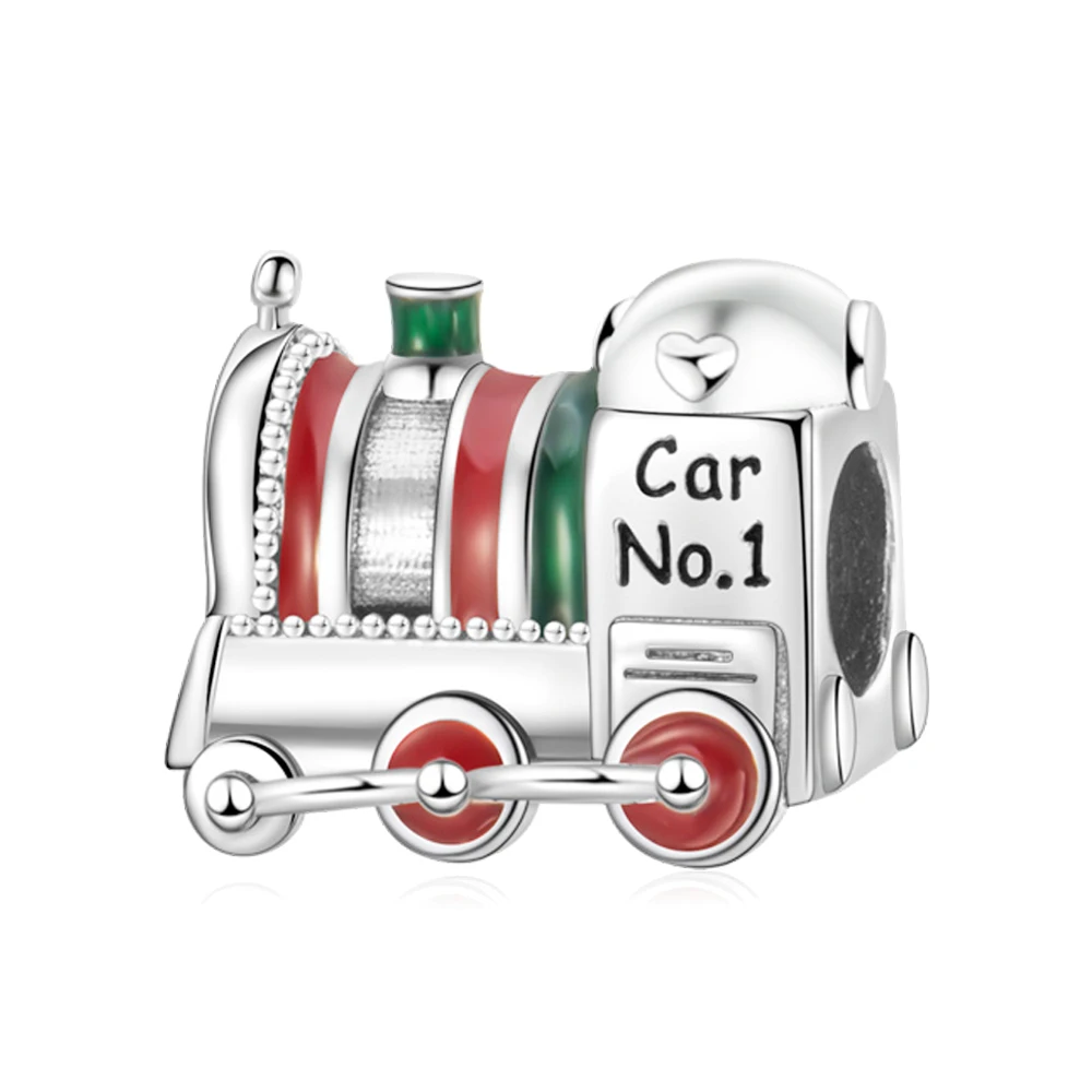 Pan Charms Original Travel Train Charm Bracelet Pendant Jewelry
