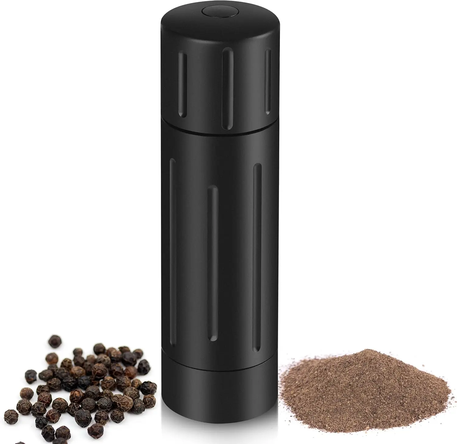 

Professional Aluminum Pepper Grinder, Adjustable Coarseness, High Output Manual Mill