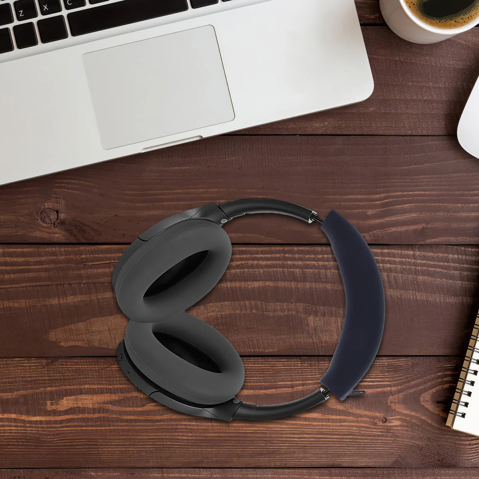 

Headphone Headband Cover Dark Silicone Cushion Pad For Whh910N Noise Canceling Headset Replacement Part Slip