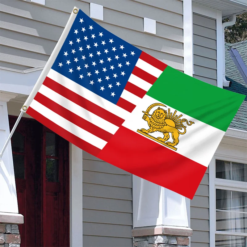 Iran Pahlavi Flag F…
