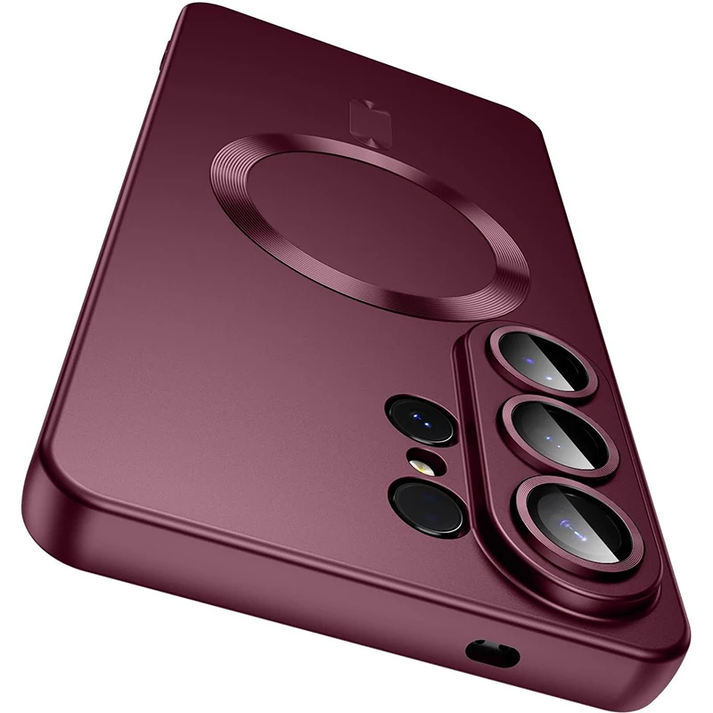 JSQ Luxurious matte soft phone case suitable for Samsung Galaxy S26 Ultra, S26 Plus, S26, S25, and S24 Ultra series