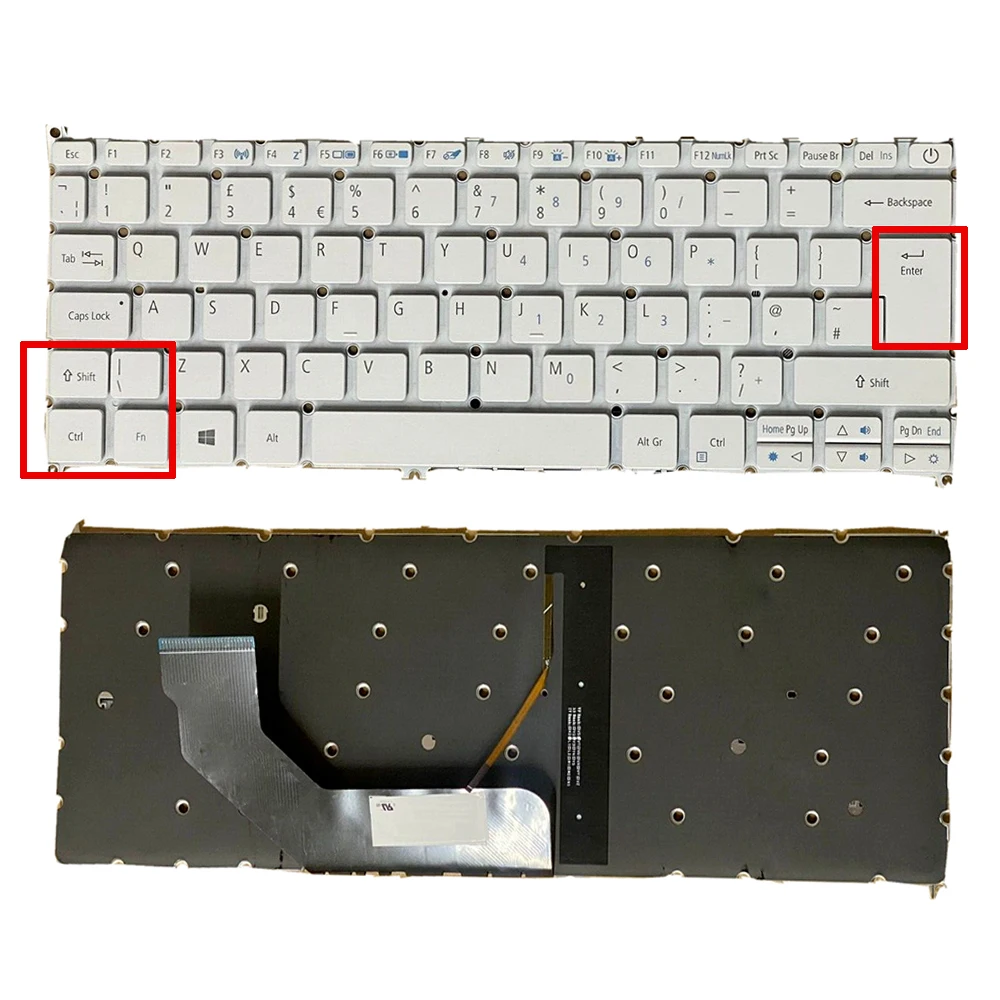 

Английская клавиатура с подсветкой для Acer Swift 3 SF314-41 SF314-41-R3C6 SF314-52 SF314-52G Series