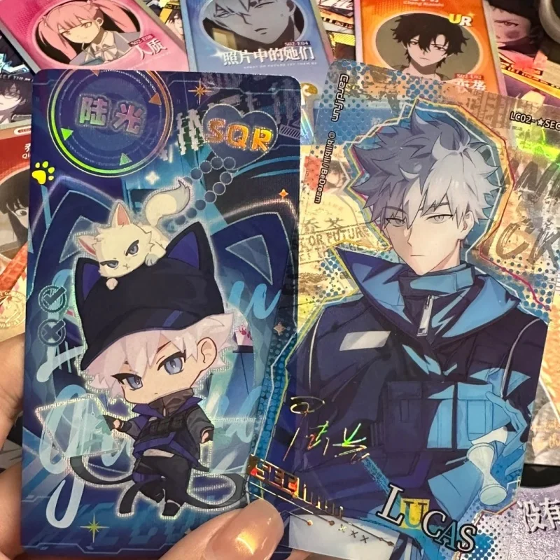

Genuine Link Click Time Gap Collection Cards Series 2 Blind Box, Cheng Xiaoshi, Lu Guang, Qiao Ling Cards Mystery Boxe Hippers