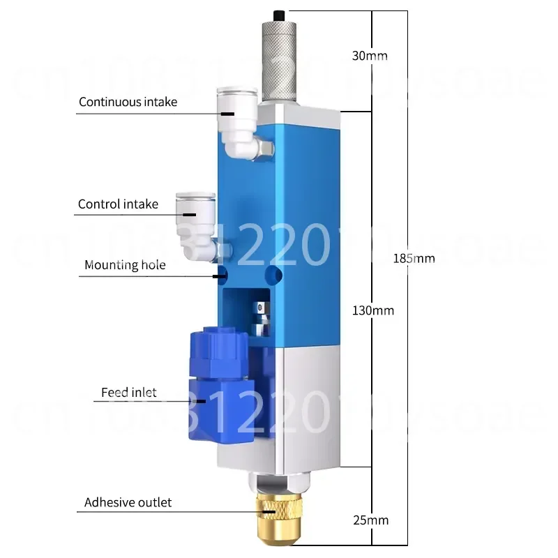 Distribution Valve, Suction Type Distribution Valve, Precision Distribution Valve, Glue Dispenser Accessories