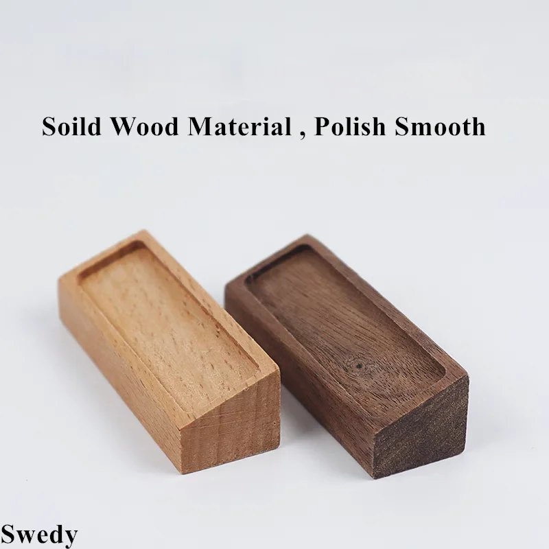 Small Wood Table Acrylic Label Holder Price Tags Displays Menu Paper Sign Holder Data Card Holder Display Stand