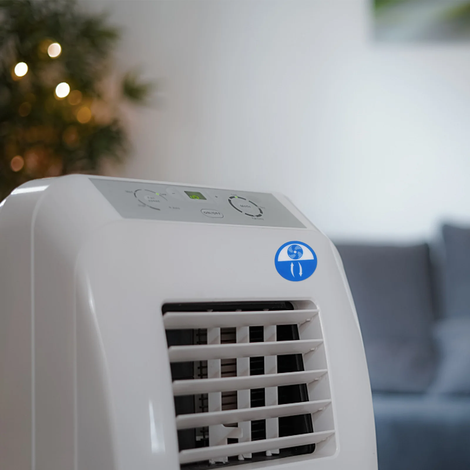 10pcs Ventilation Outlet Indicator Sticker Durable Warning Decal For Machine Safety Equipment Caution Stickers Direction Decals