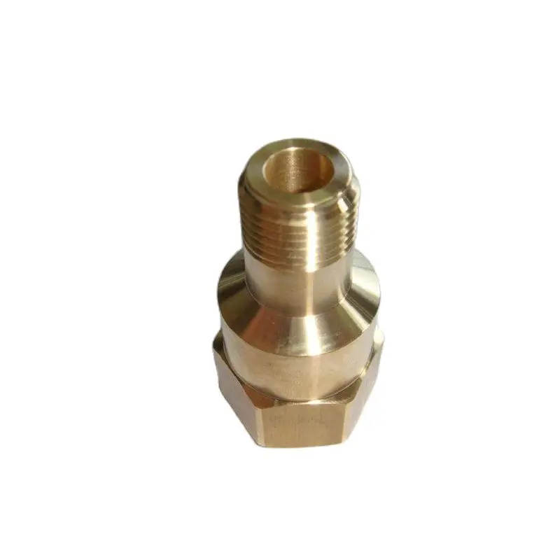 

CNC Lathe Brass Nozzle Parts Customized