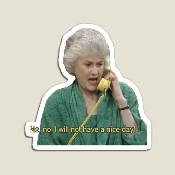 

Dorothy Zbornak The Golden Girls магнит для органайзера на холодильник магнитный домашний милый держатель для игрушек детский красочный забавный декор