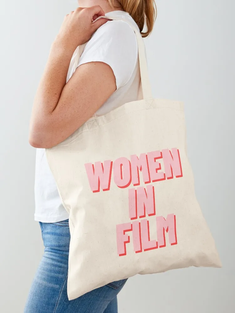 

Women in film Tote Bag tote custom supermarket folding woman