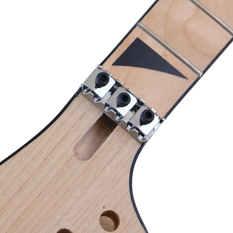 Electric Guitar Neck 6 String Matte Finish Canada Maple Fretboard 24 Fret Diamond Finished Natural for IBZ Parts