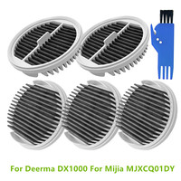 5PCS Washable HEPA Filters For Deerma DX1000 For Mijia MJXCQ01DY Handheld Robot Vacuum Cleaner Filter