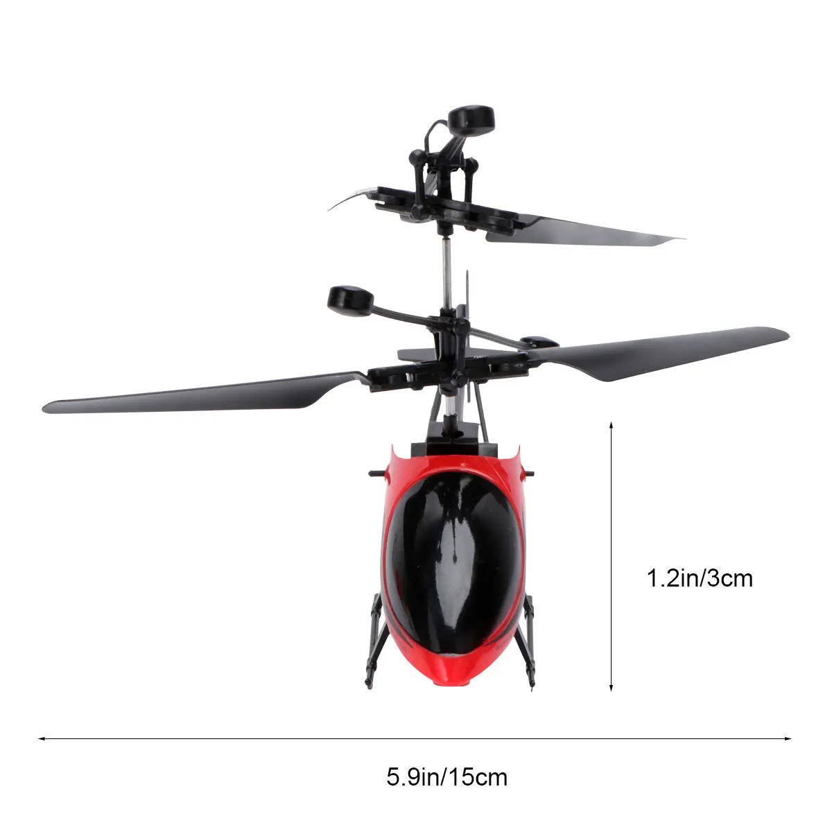 Rc 901 مروحية صغيرة مايكرو 2 LED طائرات التحكم عن بعد المبتدئين Rc هليكوبتر